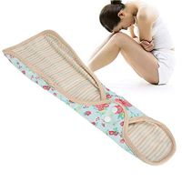 Sanitary Pad, Feminine Washable Cloth Menstrual Pad Fan-shaped Wing Reusable Sanitary Napkin Panty Liner Organic Reusable Cotton Pads to Effective Leak Proof (Green)