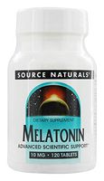 Melatonin 10 mg Source Naturals, Inc. 120 Tabs