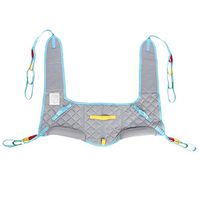 FUSHIDA Patient Lift Sling with Full Mesh Pad,Medical Lift Equipment for Disabled,Moving Assist with Heavy Duty 400lb Weight Capacity Transferring Turning Handicap Baratric Patients