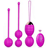Kegel Balls Exercise Weights for Women, YICO Ben Wa Balls for Women Tightening with 3 Weights for Regaining Bladder Control - Doctor Recommended for Beginners & Advanced Pelvic Floor Exercisers