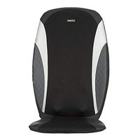 HoMedics 8-Node Shiatsu Massage Cushion - Vibration Massager with Heat & Programmed Controller