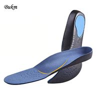 Plantar Fasciitis Insoles, Bukm Orthotic Insoles for Flat Feet with Arch Support, Relieving High Arch, Foot Pain, Heel Pain and Pronation for Men & Women