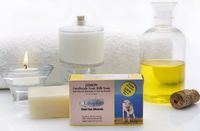 Goat Milk Soap for extra sensitive skin Lemon with Olive Oil, Shea Butter and Dead Sea Minerals (Paraben and SLS Free)