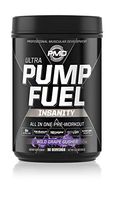 PMD Sports Ultra Pump Fuel Insanity - Pre Workout Drink Mix for Energy, Strength, Endurance, Muscle Pumps and Recovery - Complex Carbohydrates and Amino Energy - Wild Grape Gusher (30 Servings)