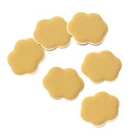 Foot Petals Women's Pressure Pointz, Technogel, Buttercup, 6 Cushions