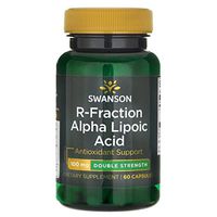 Swanson Double-Strength R-Fraction Alpha Lipoic Acid 100 Milligrams 60 Capsules