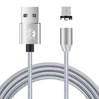 UGI Nylon Braided Magnetic IOS Charging Cable 3.3/6.6/10ft iPhone IOS System Charging Cord Compatible for iPhone X 8 8 Plus 7 7 Plus 6 6 Plus 5S iPad iPod