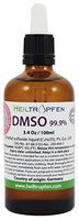 DMSO - Dimethyl sulfoxide Liquid (3.4 Oz), Energy Label, NO Odor, Pharmaceutical Grade, High Purity, Heiltropfen®