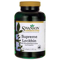 Swanson Supreme Lecithin with Phosphatidylcholine 300 Sgels