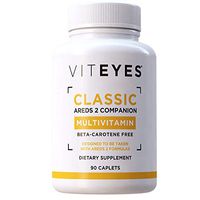 Viteyes Classic AREDS 2 Companion Beta-Carotene Free Multivitamin Supplement, Comprehensive Multivitamin Formula for AREDS 2 Users, 90 Caplets