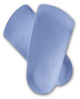 FLA Orthopedics Soft Point 3/4 Semi-Rigid Orthotics, Sold Per Pair, Blue, Size F