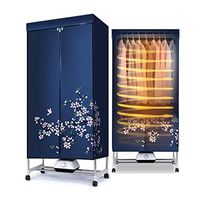 JCJ Quick-Drying Machine, Portable Household Clothes Care Machine with 1200W Power Host 15KG Bearing Double-Layer Capacity Stainless Steel Bracket, (L × W × H) 71.5 × 45 × 152cm