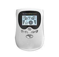 8 Modes Best Muscle Stimulator tens EMS nmes Unit Machines Electric Electronic Pulse Massagers for Lower Back Sciatica Hip Pain (Silver) HealthmateForever PM8