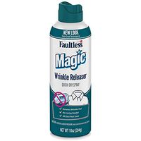 Magic Wrinkle Releaser (4 Pack) Say No to Ironing, Perfect for Travelers, Moms or Those On The Go, Static Electricity Remover + Fabric Refresher + Odor Eliminator + Wrinkle Remover, Fresh Scent