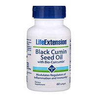 Black Cumin Seed Oil with Bio-Curcumin 60 softgels-Pack-3