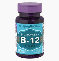 B Complex Plus Vitamin B-12 180 Tablets