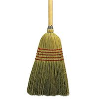 Boardwalk 926YEA Parlor Broom Yucca/Corn Fiber Bristles 42-Inch Wood Handle Natural