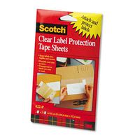 MMM822P - ScotchPad Label Protection Tape Sheets