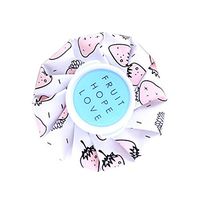 Hot and Cold Reusable Ice Bag, Ice Bags for Injuries with a Adjustable Wrap and High Quality Used for Water Injection Winter and Summer (Pink Strawberry)