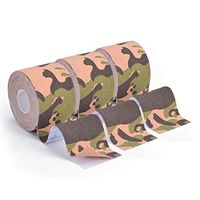 HXG Sports Kinesiology Tape 3 Rolls, Breathable, Water Resistant Uncut Sports Tape for Muscles & Joints, Pain Relief and Injury Recovery