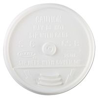 Dart Container Corporation White Dart Lid for Dart Foam Cup - Insulating Foam to SipThru - 1000 per case.