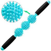 Coolife Fascia Blasting Muscle Roller - Cellulite Massager - Fascia Roller for Cellulite and Sore Muscles - Neck, Leg, Back, Body Roller Deep Tissue Massage Stick Tools - 3 Balls Size Version