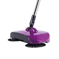 Brush Sweeping Machine Household Cleaner Automatic Push Sweeper Broom Without Electricity, Push Type Hand Push Magic Broom Dustpan Handle Household Cleaning (1)