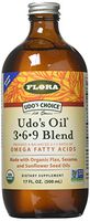 Udo's Choice Oil Triple Omega 3-6-9 Blend, 17oz - Non-GMO & Gluten Free - Organic Fatty Acid Supplement - Supports Immune System, Digestion, Joint Functions- for Skin, Cellular & Cardiovascular Health