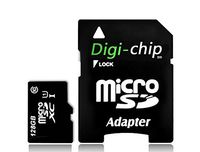 Digi Chip 128GB Micro-SD Memory Card for Motorola Moto X Play, Moto X Style, Droid Maxx2, Droid Turbo 2 Phones