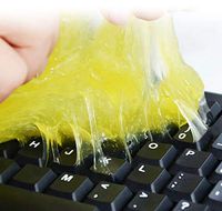 Keyboard Cleaning Gel (4pcs) Keyboard Cleaner Remove Dust, Hair, Crumbs, Dirt from Keyboard,Pad,Car Air Vent,Fan,Tablets,Remote Controller,Calculators- Rid Your Electronics of Germs - Instrument Clean