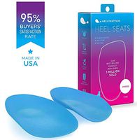 Heel That Pain Plantar Fasciitis Insoles | Heel Seats Foot Orthotic Inserts, Heel Cups for Heel Pain and Heel Spurs | Patented, Clinically Proven, 100% Guaranteed | Hybrid, Small (Women's 5-6)