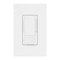 Lutron MS-OP600M-WH Maestro 600 Watt Multi-Location Dimmer with Occupancy Sensor, White