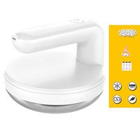 Cacoffay Clothes Lint Remover Hair Clipper Charging Mode Pilling Machine Large net Cover Big Cutter Head High Power 2 Hours Use time Power Display