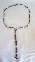Black Faux Pearl Magnetic Necklace