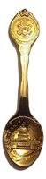 Washington DC Gold Collector's Spoon- Washington DC Souvenirs (Capitol)