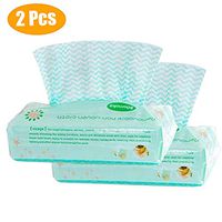 Maram Reusable Cleaning Cloths Disposable Green Cleaning Towels Kitchen Towels Dish Cloths Heavy Duty Eco-Friendly Non Woven Fabric Multipurpose Handy Wipes Set of 2
