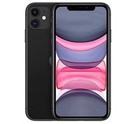 Apple iPhone 11, 128GB, Black - Fully Unlocked (Renewed)