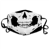 Skull SkeletonDust Mouth Adjustable Windproof Ear Loops Breathable Reusable Face for Kids Teens Men Women