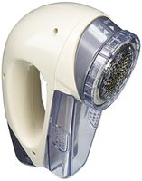 Homemax No Fuzz Garment Fluff Shaver and Lint Remover, Battery Operated, White/Blue