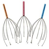 Body Back Scalp Massager, Head Massager for Stress Relief, 3 Pack Color Varies
