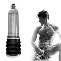 YKBBzzz Vacuum Pump Pennis for Men Pénis Growth Pump for Water Adult Gift Fit Length Device Male Effective Enlarge Extender Vacuum Pump for Men (Color : Silver)