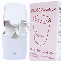 MR.A Portable UV Menstrual Cup Sterilizer for Diva Cup Model 1 Blossom Cup Soft Disc - 2 Mins for Sterilizing Flex Saalt Cup Lena Ziggy Cup - Auto Menstral Cup Holder Kit for Meluna Super Jennie Cup