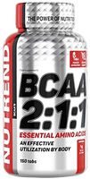 Nutrend BCAA 2:1:1 Ratio 150 Tabs 1000 mg per Tablet Essential branched-Chain Amino acids L-leucine, L-isoleucine and L-valine (BCAA)