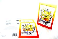 Handmade Blank Card with Altar Ganesh Theme: Set of 3