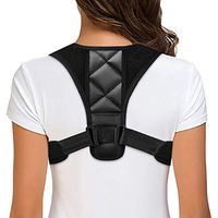 ZAHEMES Posture Corrector for Men&Women, Adjustable Back Brace Support for Back Posture, Upper Back Straightener Body Brace Corrector for Neck/Upper Back/Shoulder to Relief Pain - Back Brace