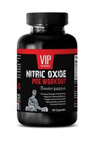 Muscle gain Protein - Nitric Oxide PRE Workout 2400MG- Nitric Oxide and Muscle Pump - 1 Bottle (90 Capsules)