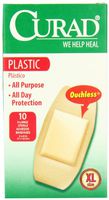 Curad Plastic Bandage 2x4 Size 10ct Curad Plastic Bandage 2x4 10ct