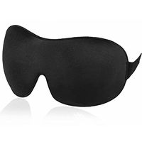 Natural Silk Sleep Mask & Blindfold - Lifetime Guarantee - Super Smooth Eye Mask for Men & Women & Kids - Your Best Travel Sleeping Helper (Style One)