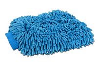 SRW1961 1 Cleaning Glove Jumbo Blue Car Wash Washing Microfiber Mitt