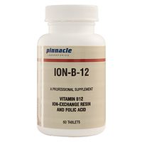 Ion-B-12 500mg Vitamin B12 Ion-Exchange Resin and Folic Acid (60 Tablets)